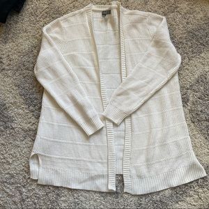 White comfortable cardigan
